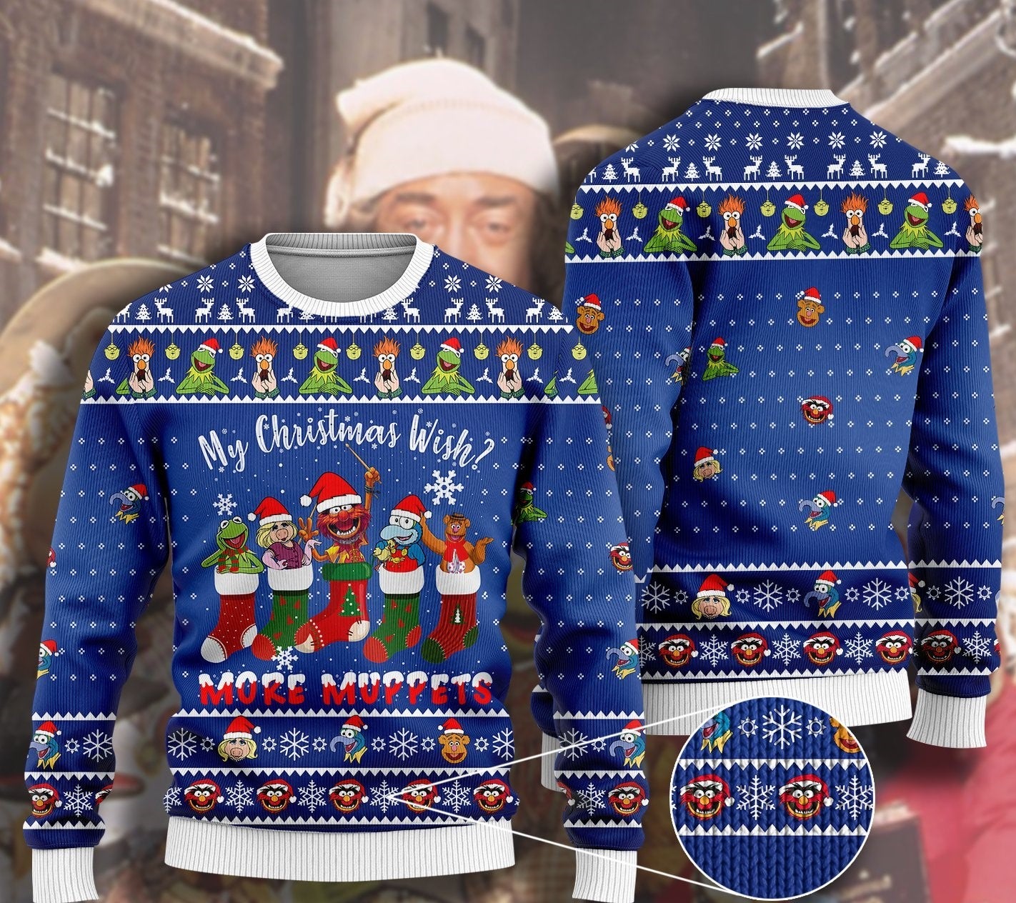 [ COOL ] My christmas wish more muppets ugly sweater – Saleoff 180122