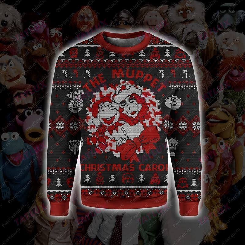 [ COOL ] The Muppet Christmas Carol ugly sweater – Saleoff 180122