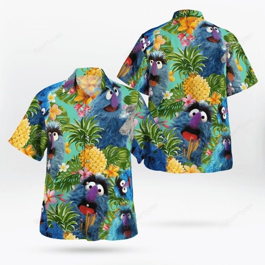 Herry Monster the muppets hawaiian shirt