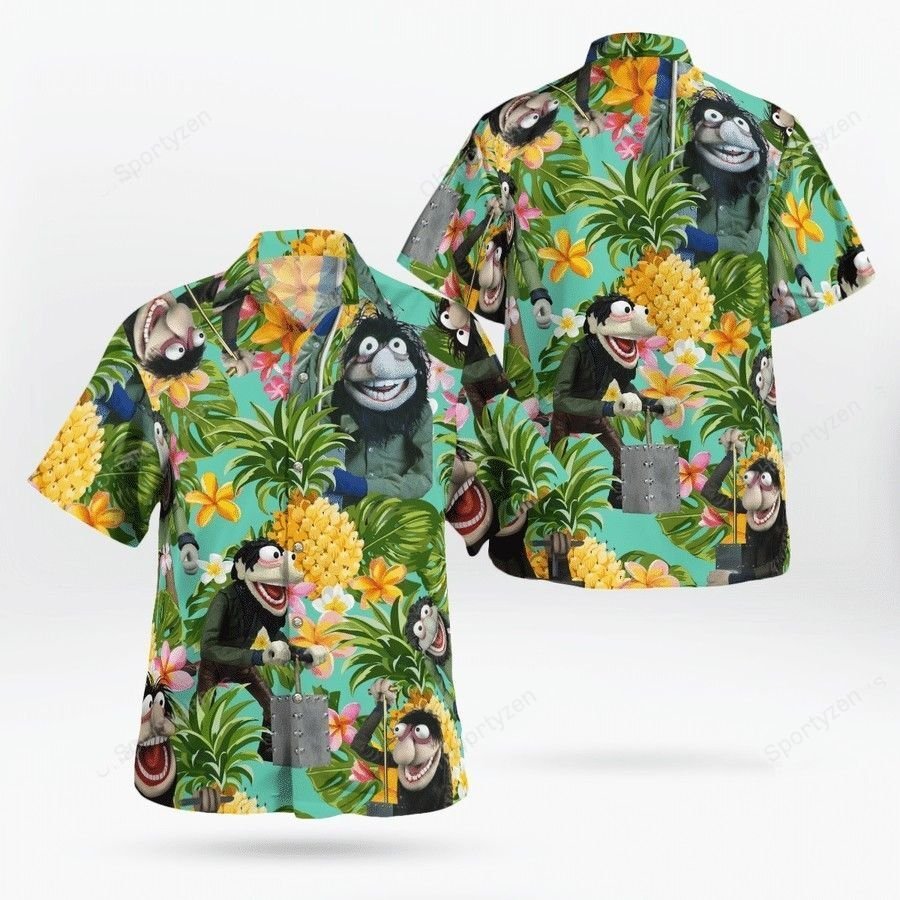 Crazy Harry the muppets hawaiian shirt