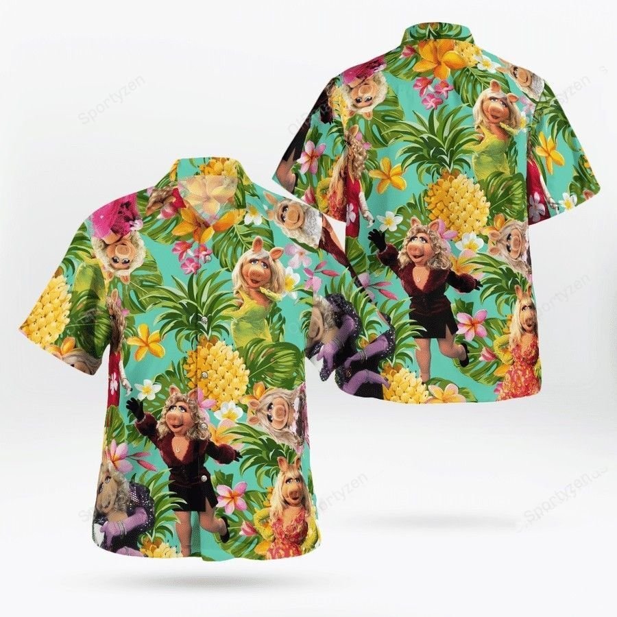 Miss Piggy the muppets hawaiian shirt – Saleoff 230122