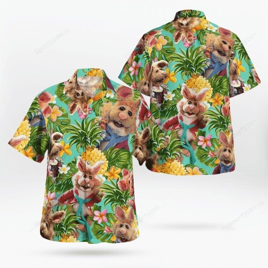 Bean Bunny the muppets hawaiian shirt
