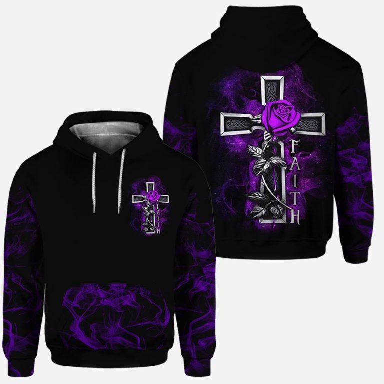 I can only imagine christian all over printed hoodie and leggings