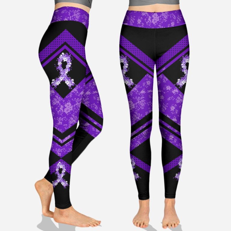 Faith hope love epilepsy awareness personalized all over printed hoodie and leggings