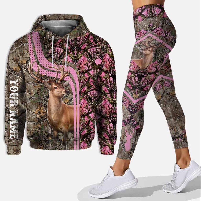 Hunting season personalized all over printed hoodie and leggings