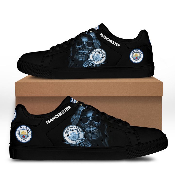 Manchester City skull stan smith shoes