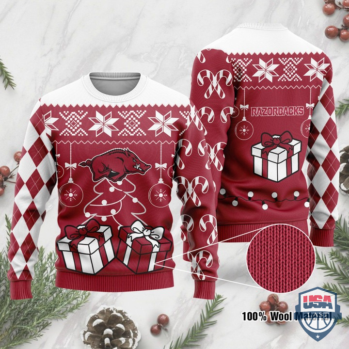 Arkansas Razorbacks Funny Ugly Christmas Sweater – Hothot 240122