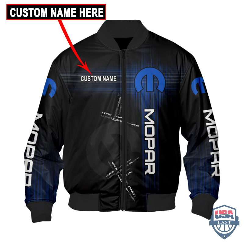 Mopar Flash Custom Name Bomber Jacket – Hothot 270122