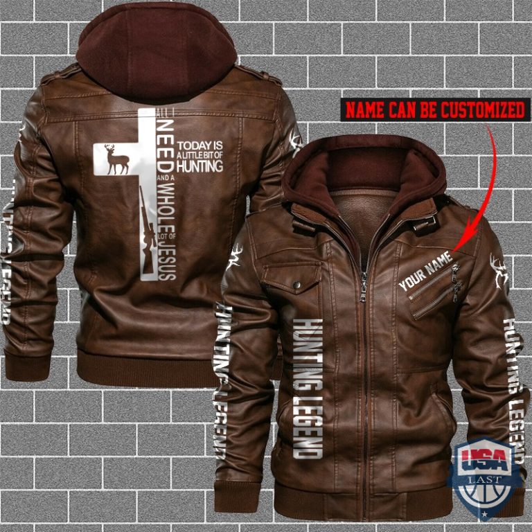 UUfbOduo-T180122-123xxxPersonalized-A-Little-Bit-of-Hunting-And-Whole-of-Jesus-Leather-Jacket-1.jpg