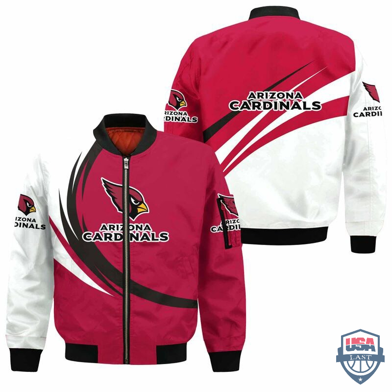 NFL Arizona Cardinals Curve Design Bomber Jacket – Hothot 260122