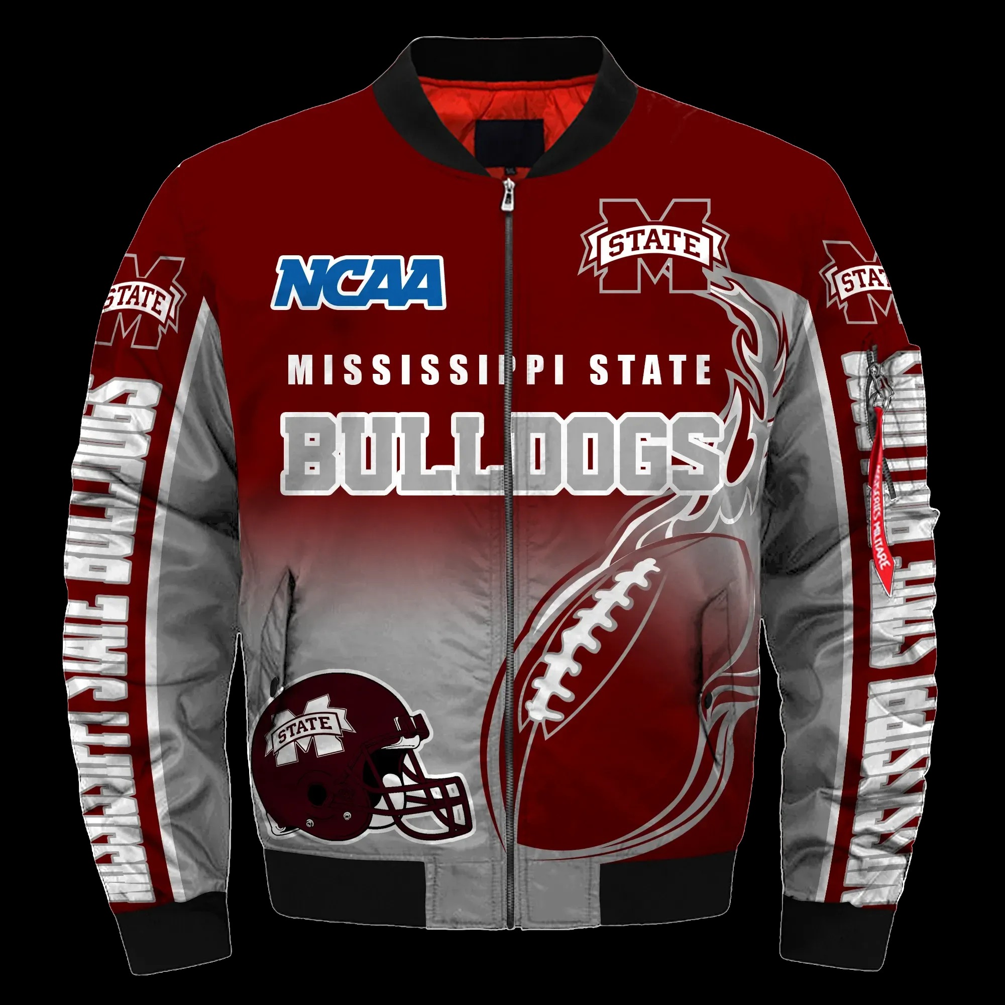 NCAA Mississippi State Bulldogs Bomber Jacket – Hothot 250122