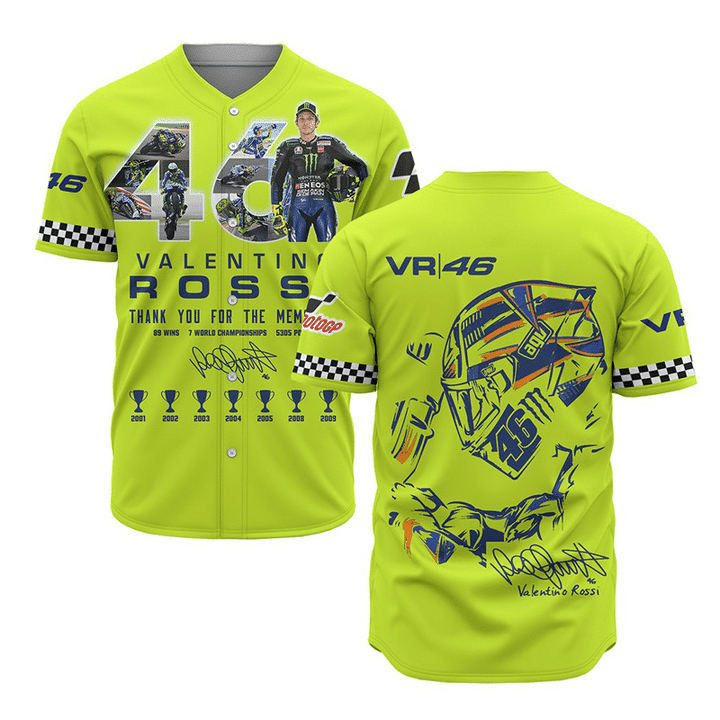 Valentino Rossi Vr46 Baseball Jacket 1