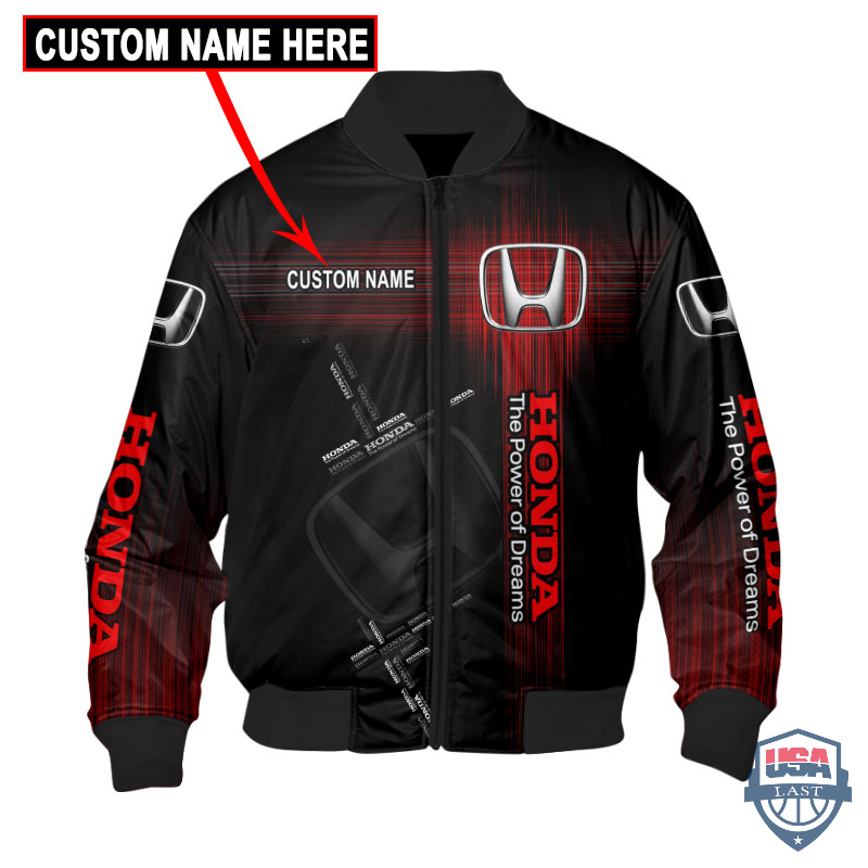 Presonalized Honda Flash Bomber Jacket – Hothot 270122