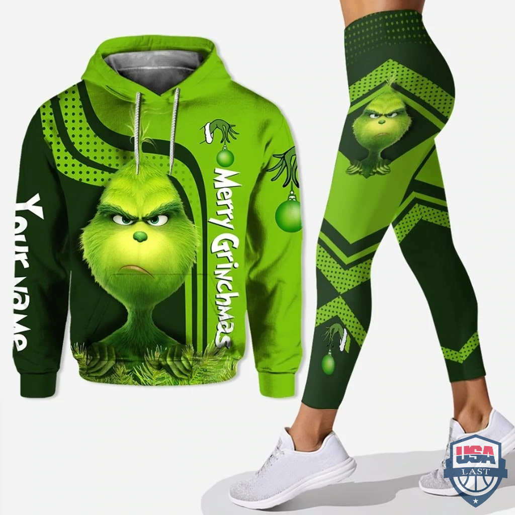 Grinch Merry Grinchmas Personalized Hoodie And Legging – Hothot 040122