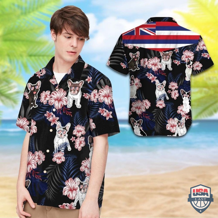 French Bulldog United Kingdom Hawaiian Shirt – Hothot 080122