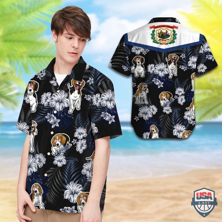 West Virginia Beagle Hawaiian Shirt – Hothot 080122