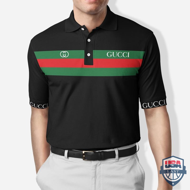 [NEW] Gucci 3D All Over Print Polo Shirt – Hothot