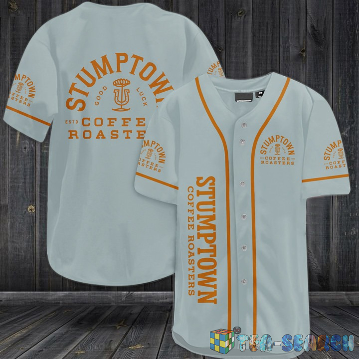 Stumptown Coffee Roasters Baseball Jersey Shirt – Hothot 290122