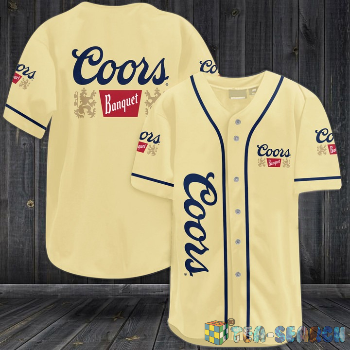 Coors Banquet Baseball Jersey Shirt – Hothot 290122