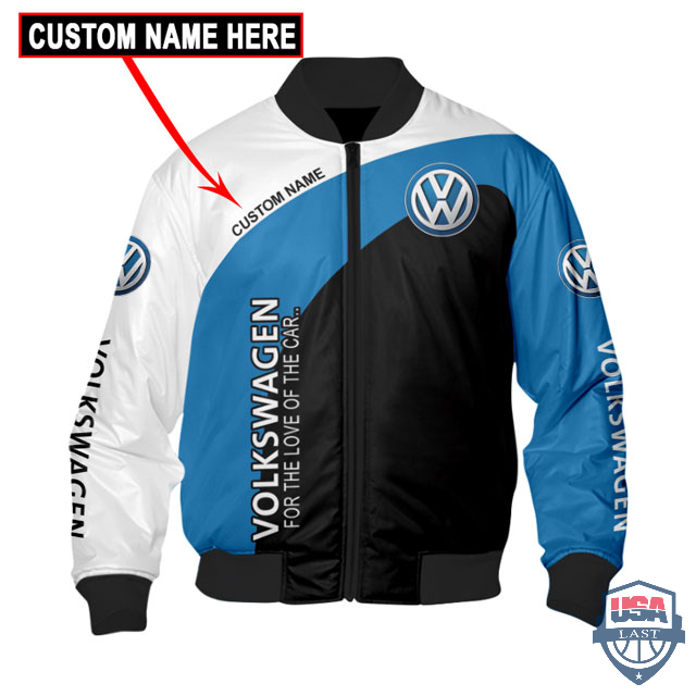 Volkswagen For The Love Of The Car Custom Name Bomber Jacket – Hothot 260122