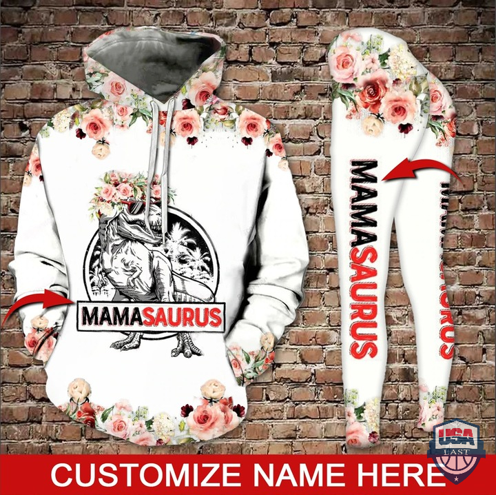 Personalized Mamasaurus 3D All Over Printed Hoodie Set – Hothot 040122
