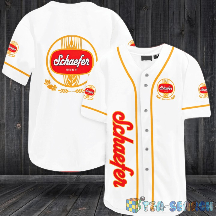 Schaefer Beer Baseball Jersey Shirt – Hothot 290122
