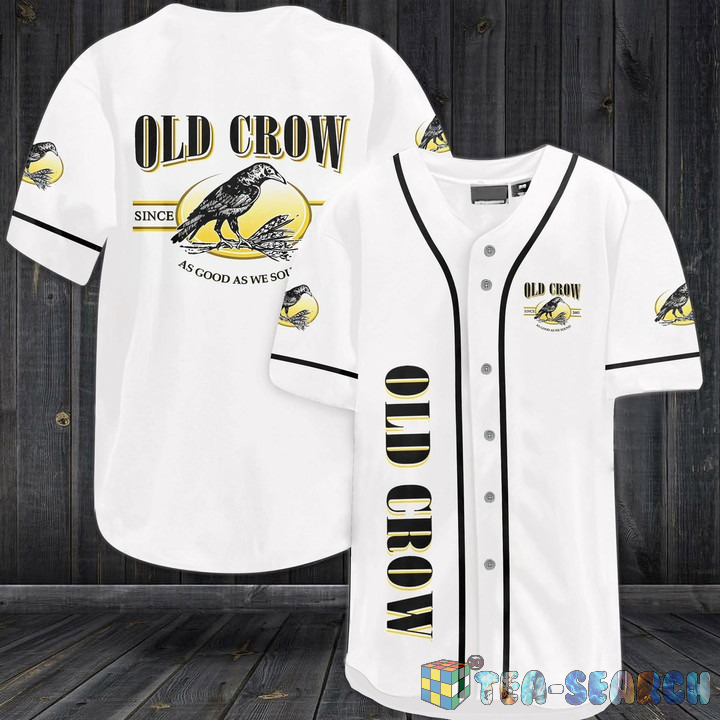 Old Crow Whiskey Baseball Jersey Shirt – Hothot 290122