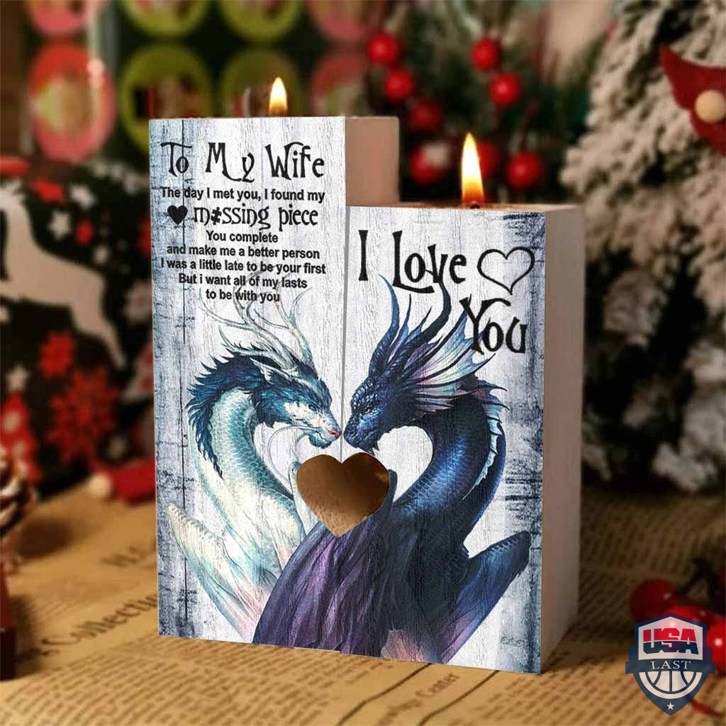Dragon To My Wife I Love You Candle Holder – Hothot 050122