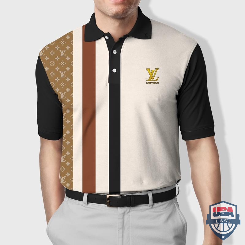 [NEW] Louis Vuitton All Over Print Polo Shirt - Hothot • LeeSilk Shop
