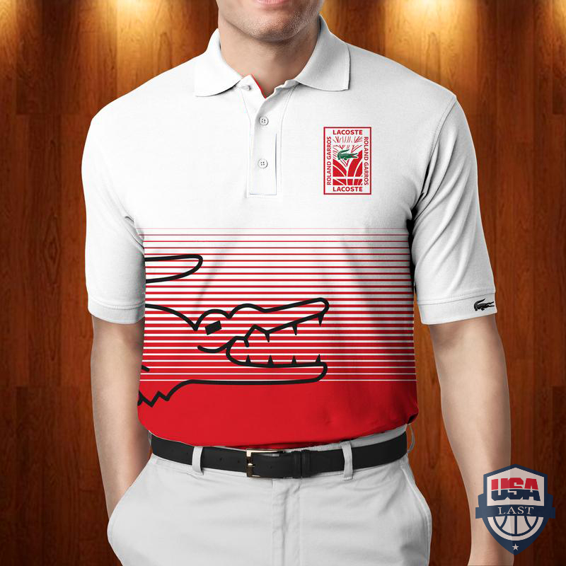 [NEW] Lacoste Roland Logo 3D Polo Shirt – Hothot
