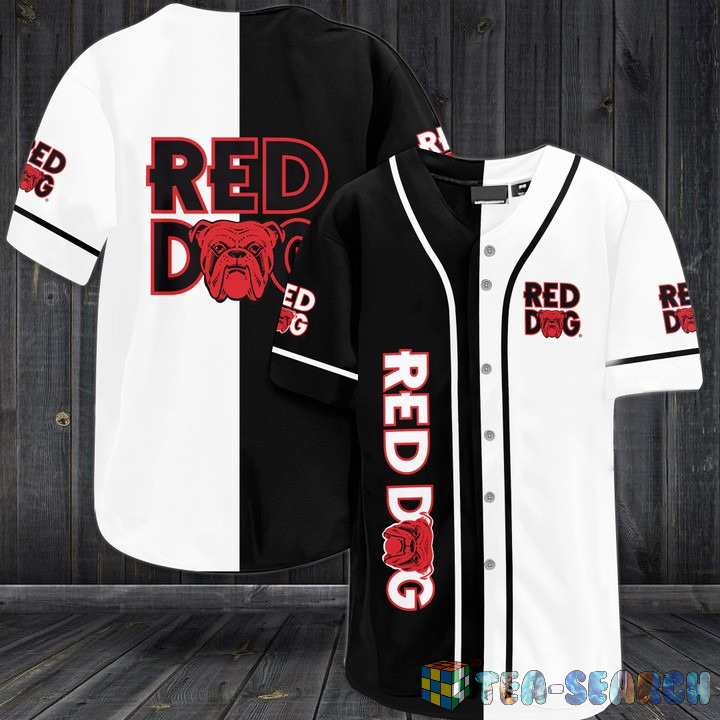 Red Dog Baseball Jersey Shirt – Hothot 290122