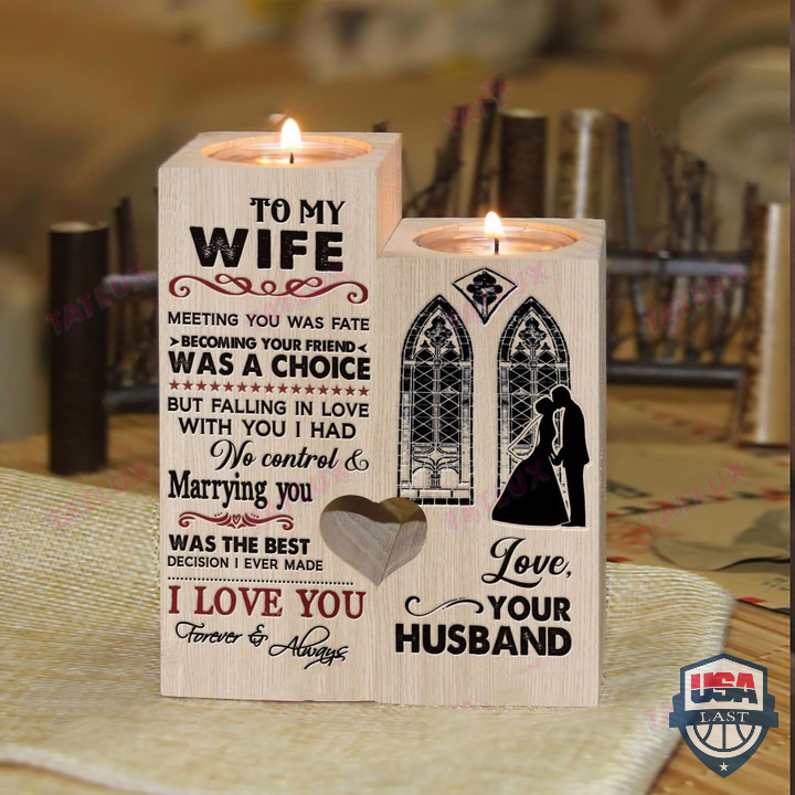 Wedding Couple To My Wife Candle Holder – Hothot 050122