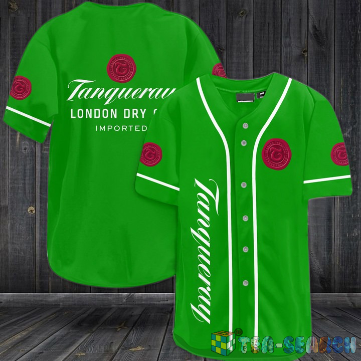 Tanqueray London Dry Gin Baseball Jersey Shirt – Hothot 290122