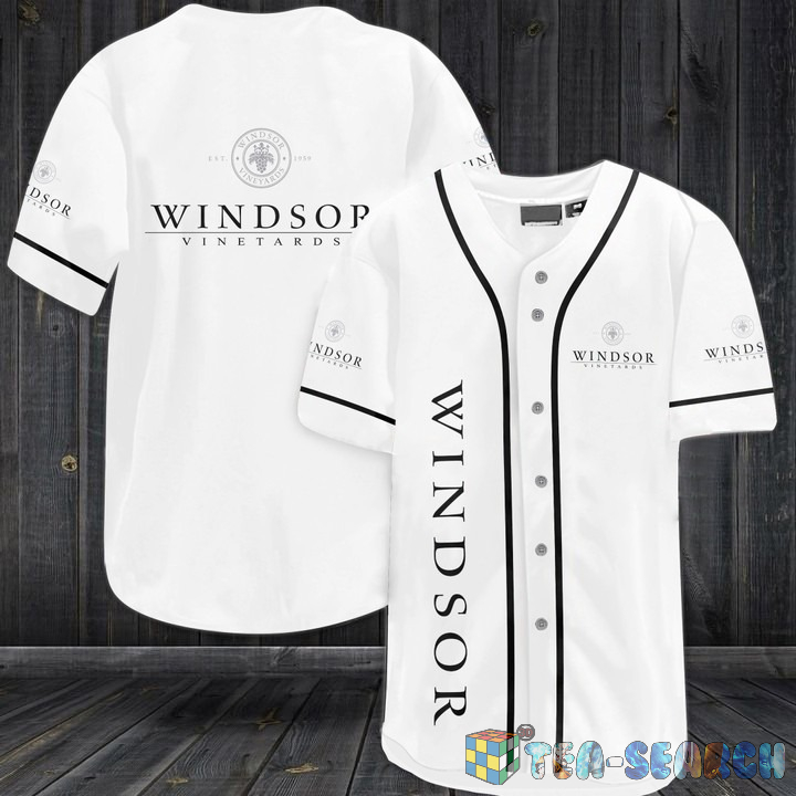 Windsor Vineyards Wine Baseball Jersey – Hothot 290122