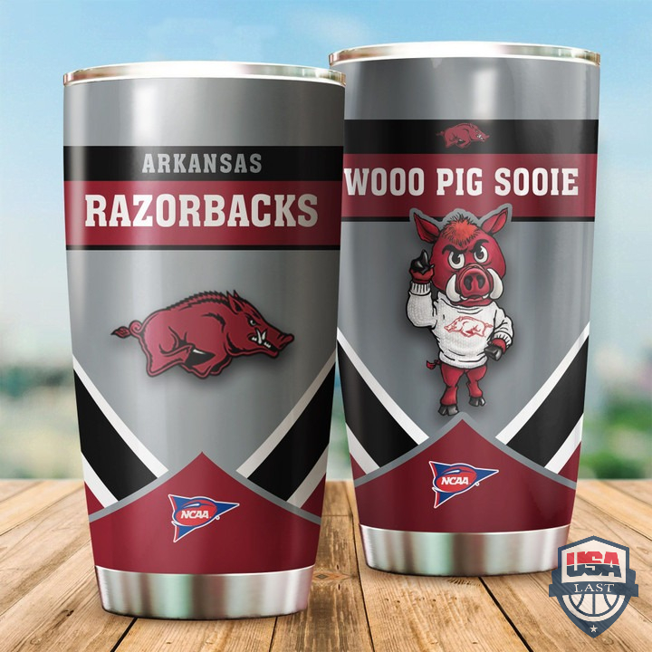 NCAA Arkansas Razorbacks Wooo Pig Sooie Tumbler – Hothot 240122