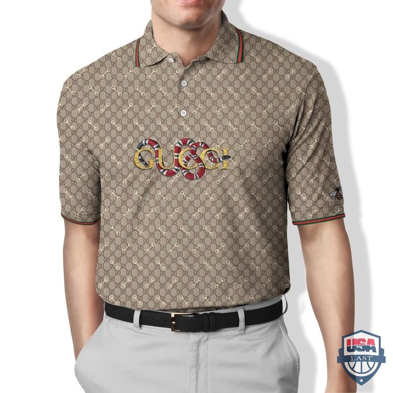 [NEW] Gucci Snake Luxury Brand Polo Shirt – Hothot 200122