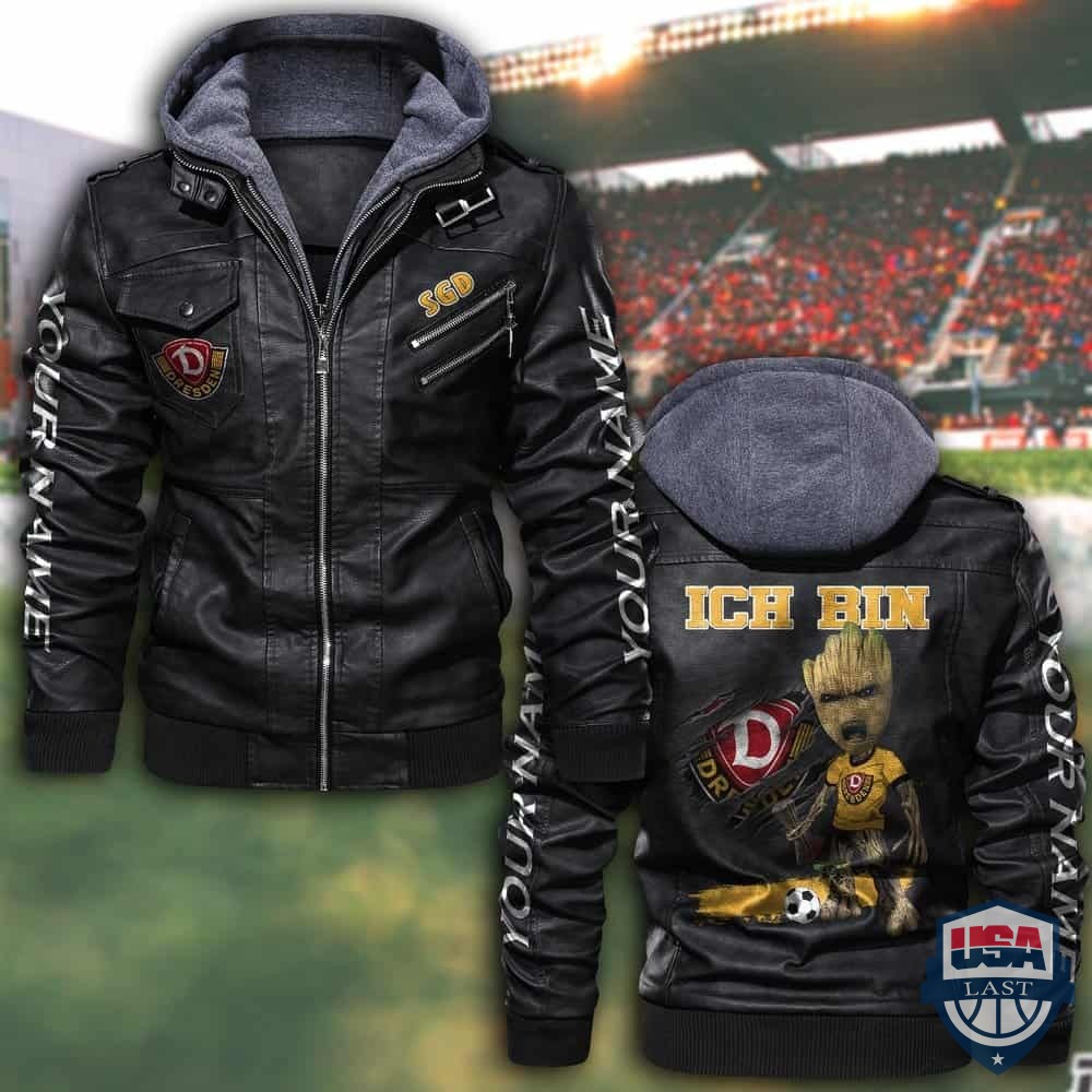 NEW Dynamo Dresden FC Custom Name Leather Jacket – Hothot 170122