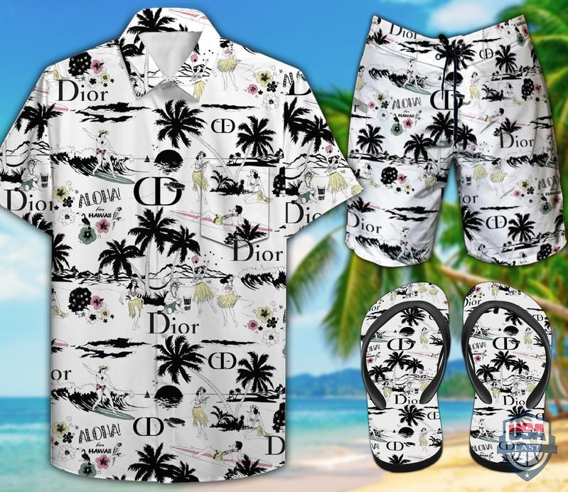 Dior Tropical Summer Hawaiian Shirt, Short – Hothot