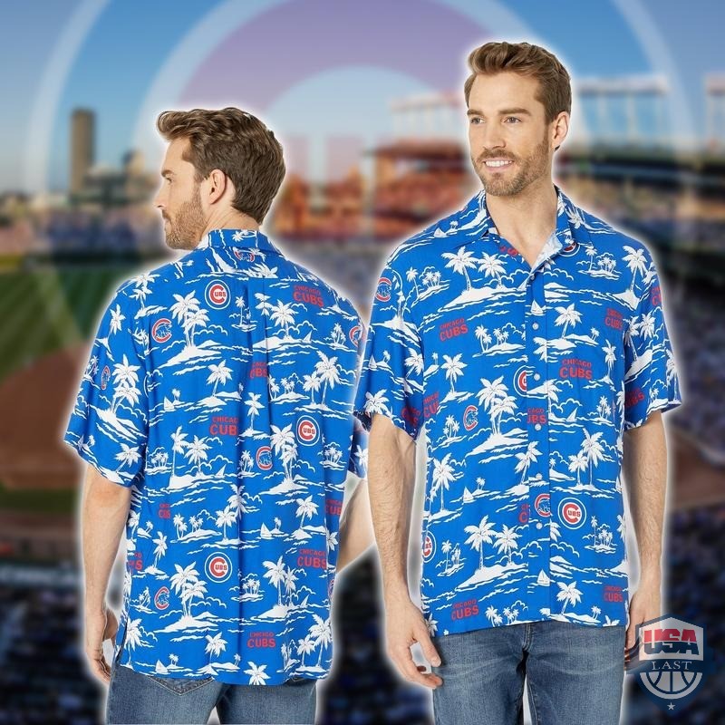 Chicago Cubs Palm Island Hawaiian Shirt – Hothot