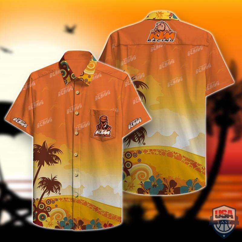 KTM Racing Hawaiian Shirt – Hothot