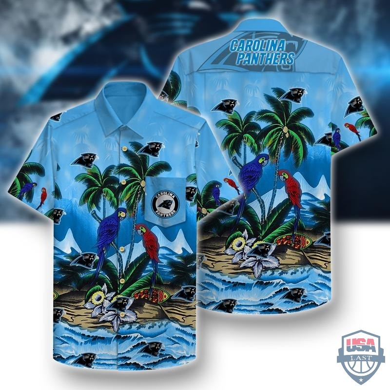 Carolina Panthers Parrots Couple Hawaiian Shirt – Hothot
