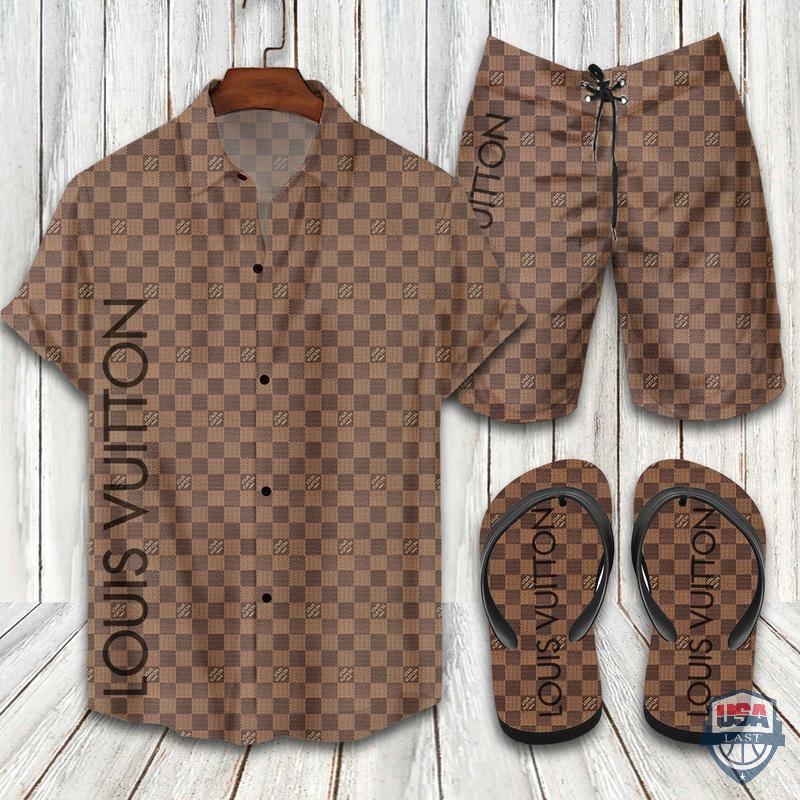 Louis Vuitton Combo Hawaiian Shirt And Short 26 – Hothot