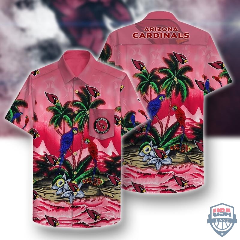 Arizona Cardinals Parrots Couple Hawaiian Shirt – Hothot