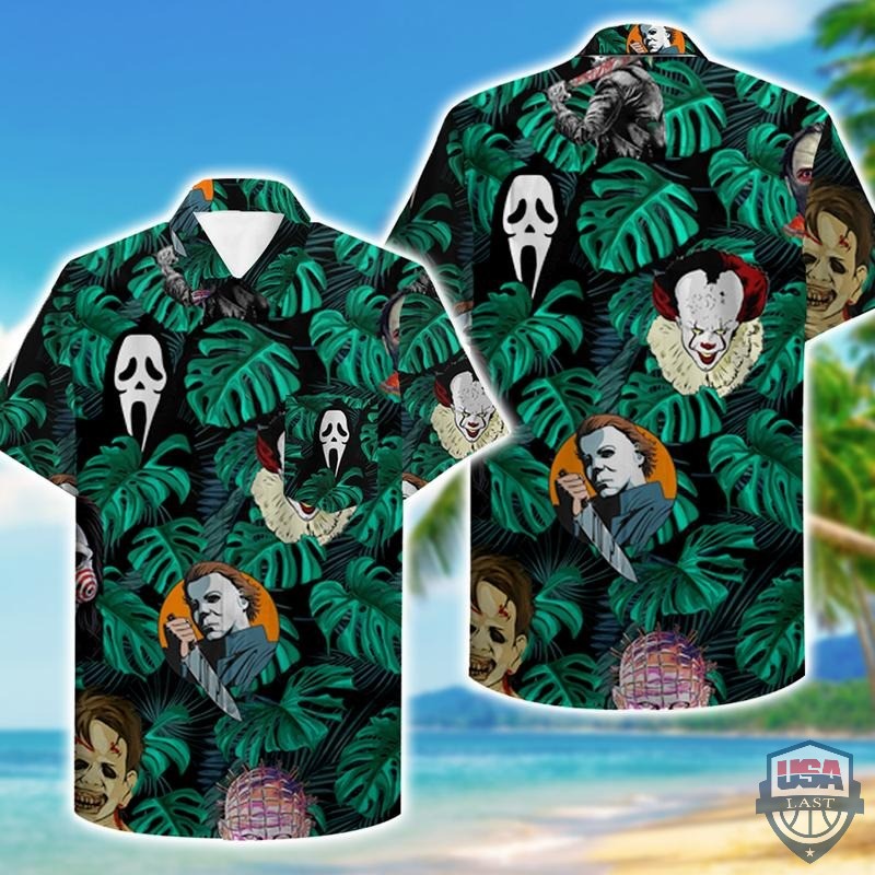 Horror Movies Characters Hawaiian Shirt – Hothot