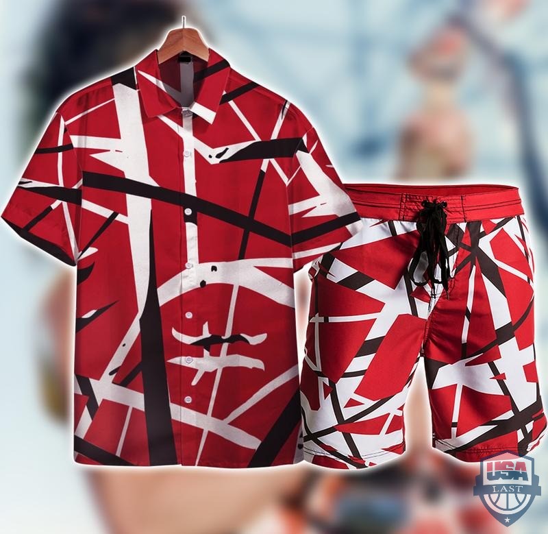 Eddie Van Halen Hawaiian Shirt Beach Short – Hothot