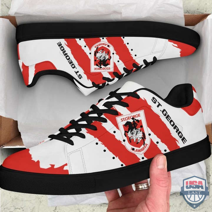 NRL St. George Illawarra Dragons Stan Smith Shoes – Hothot 090222