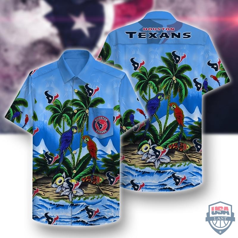 Houston Texans Parrots Couple Hawaiian Shirt – Hothot