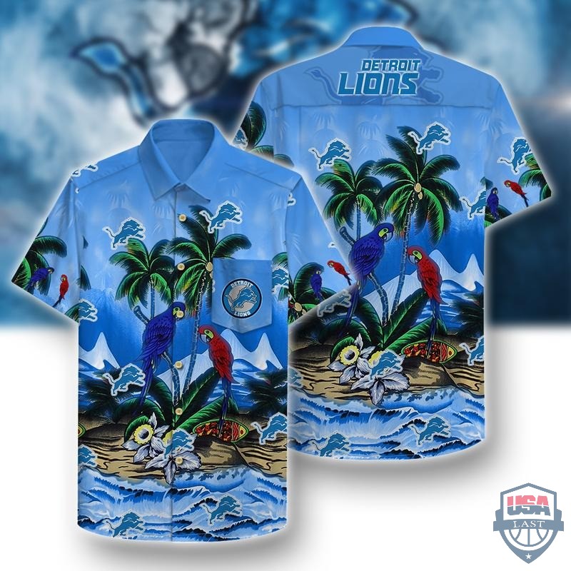 Detroit Lions Parrots Couple Hawaiian Shirt – Hothot