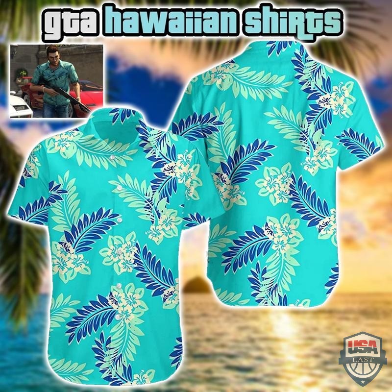 Hot Trend - GTA Aloha Hawaiian Shirt - Hothot