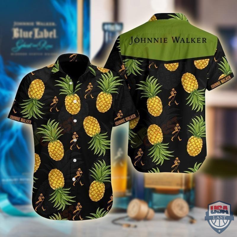 Johnnie Walker Pineapple Hawaiian Shirt – Hothot